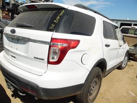 2014 Ford Explorer White 3.5L AT 2WD #F22015